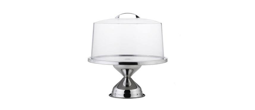 ALZATA INOX CON CAMPANA 30,6X33H - 114139 - MORINI