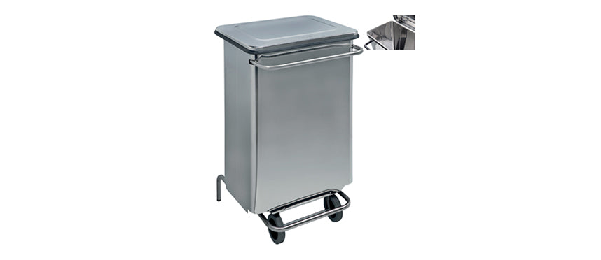 BIDONE COM.INOX RET.LT.70 C/R - 118584 - MORINI