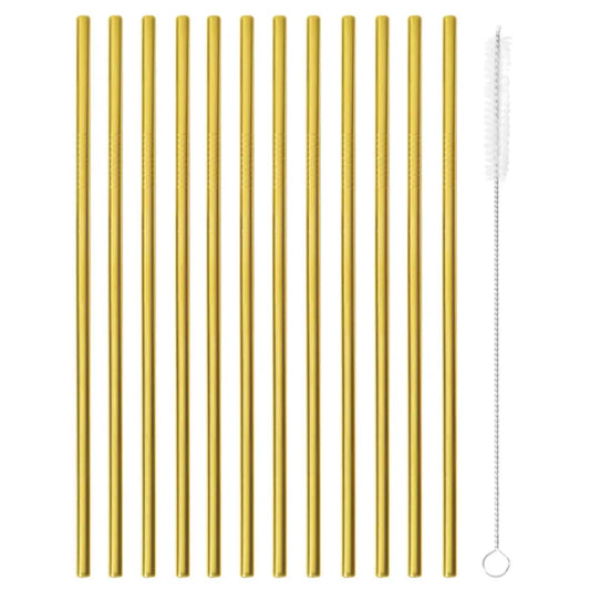 12 CANNUCCE Ø MM 6 H 215 C/SCOVOLINO MIRROR PVD GOLD - 41490G00 - PADERNO