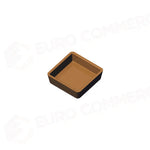 12 IMPRONTE QUADRATE 70X70/65X65 H 20 MM - PIASTRA PER COOKMATIC 380X330 MM - PIASTRA34 - PAVONI ITALIA - PIASTRE