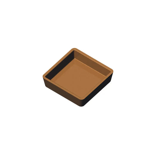 12 IMPRONTE QUADRATE 80X80/74X74 H 20 MM - PIASTRA PER COOKMATIC 380X330 MM - PIASTRA35 - PAVONI ITALIA - TEGLIE