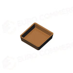 12 IMPRONTE QUADRATE 80X80/74X74 H 20 MM - PIASTRA PER COOKMATIC 380X330 MM - PIASTRA35 - PAVONI ITALIA - PIASTRE