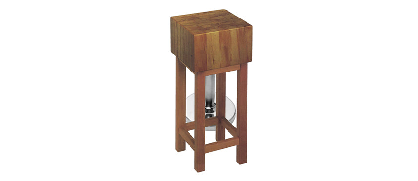 CEPPO LEGNO 50X50X30 H90 C/SGAB.LEGNO - 120275 - MORINI