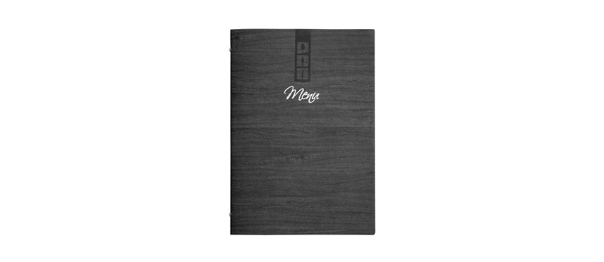 PORTAMENU'ACERO A4 NERO - 120342 - MORINI