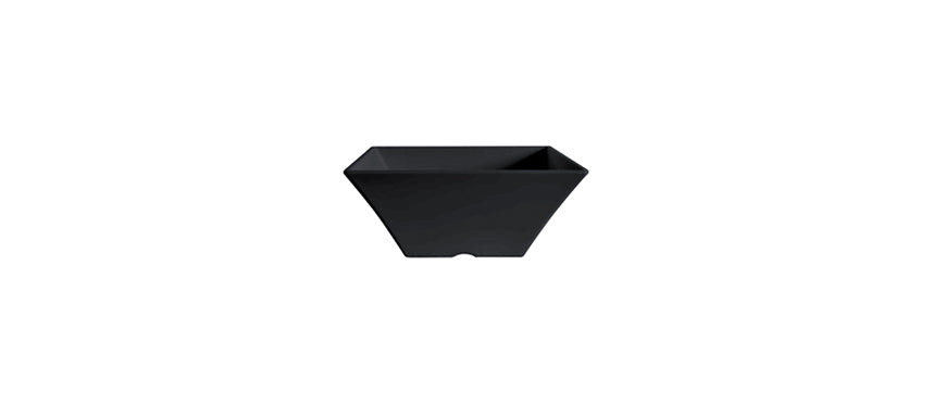 COPPA MELAMINA 19,5X19,5H8,8 NERA - 123109 - MORINI