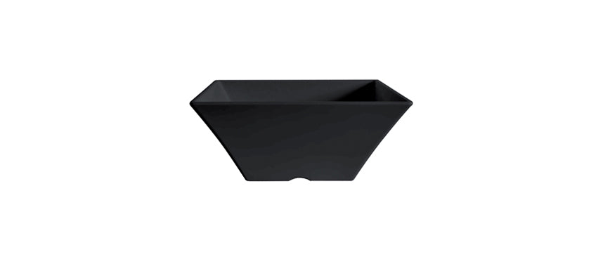 COPPA MELAMINA 32X32H12,5 NERA - 123111 - MORINI
