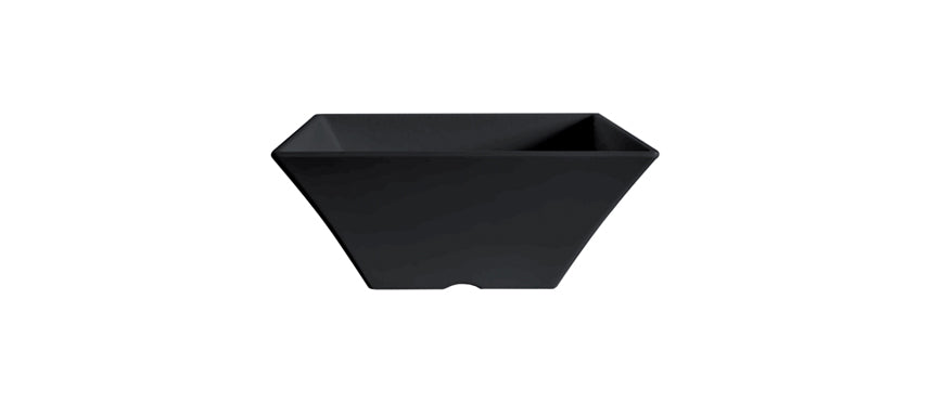 COPPA MELAMINA 40X40H14,5 NERA - 123112 - MORINI