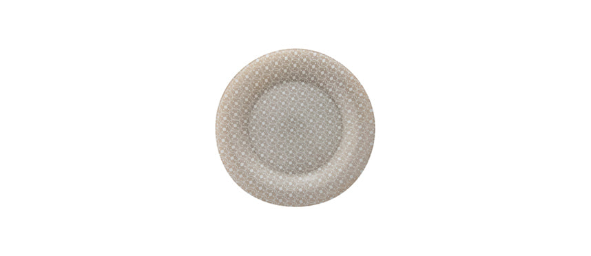 ACQUA CERAMIC BEIGE PIATTO PIANO  27 F6CT18 - 128641 - MORINI