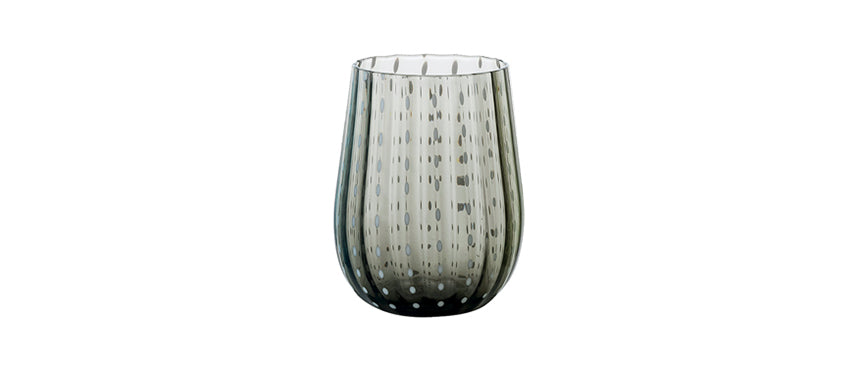 BICCHIERE GOCCE GRIGIO CL.40 -6- - 129482 - MORINI