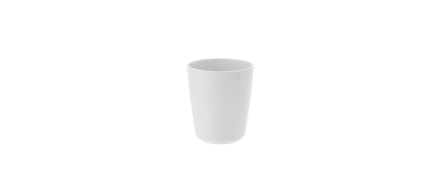 BICCHIERE MELAMINA B.CO 22,5 - 129687 - MORINI