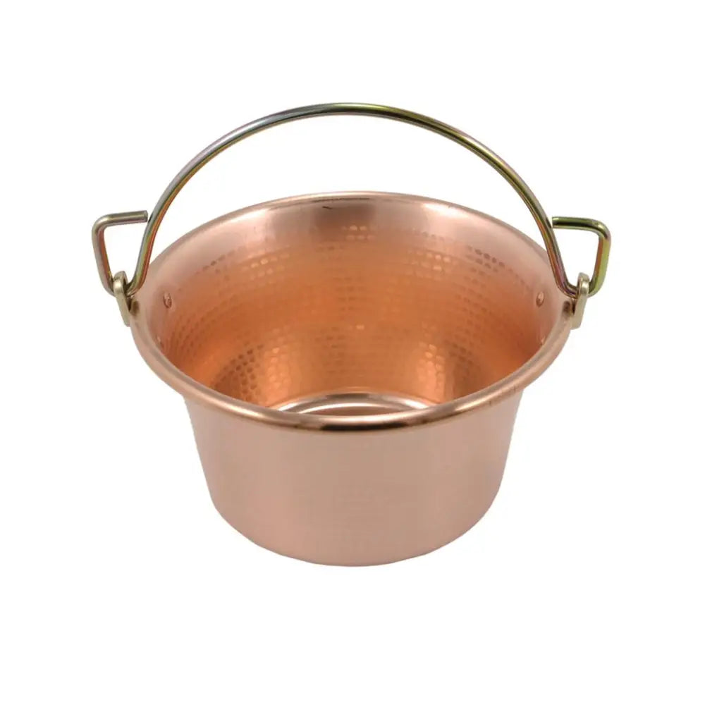 PAIOLO CON MANIGLIA 32 CM RAME 1104 L.A.R. - 4100018 - MEDRI