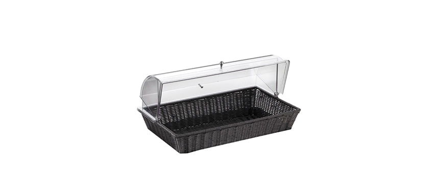 CALEIDO CESTA WENGE' C/C E VASS.INOX GN1/1 - 130052 - MORINI