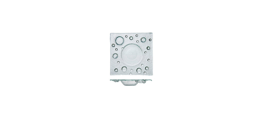 BUBBLE PIATTO GOURMET QUAD.CM.23X23 - 130182 - MORINI