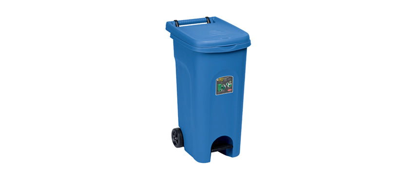 BIDONE URBAN ECO SYSTEM LT.80 BLU - 130506 - MORINI
