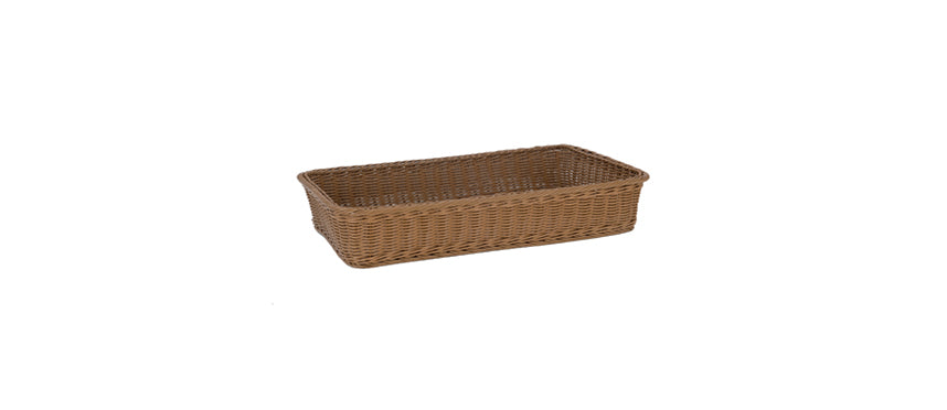 CESTA PP RATTAN MARRONE GN1/1 H10 C04074 - 131429 - MORINI