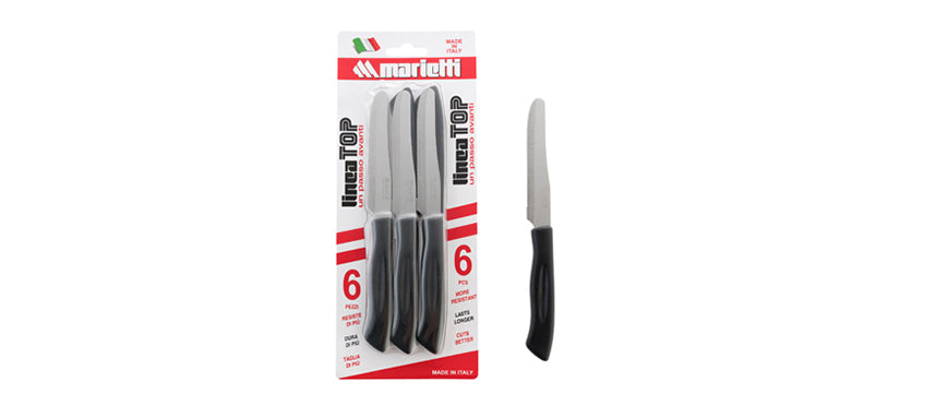 MARIETTI TOP CONF.6 PZ COLTELLO TAVOLA - 133349 - MORINI