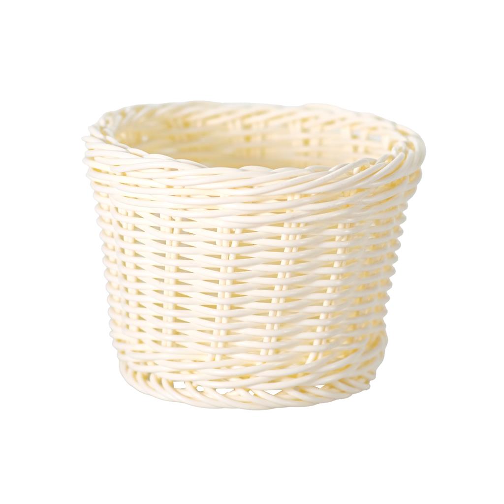 CESTINO TONDO 14 CM BASKY AVORIO 31113106 MEDRI - 13650233 - MEDRI
