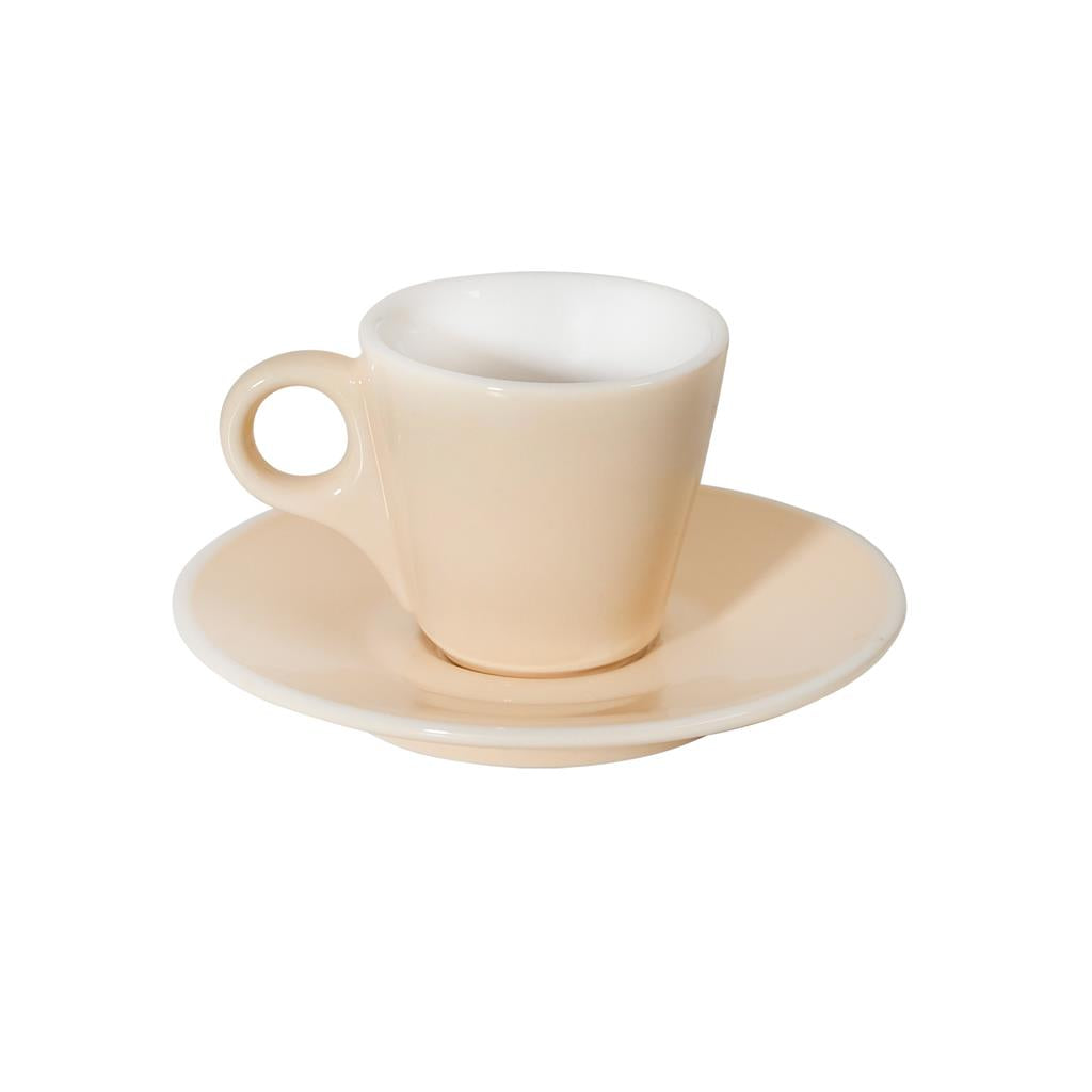 C/6 TAZZE CAFFÈ CONICHE CON PIATTO 8 CL AVORIO BREAKFAST 761S/2936 MEDRI - 13740037 - MEDRI