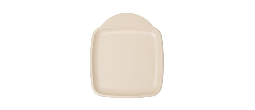 VASSOIO PIZZA QUADRO PP AVORIO 28X24 - 139407 - MORINI