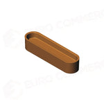 14 IMPRONTE ECLAIR 126X32/123X30 H 15 MM - PIASTRA PER COOKMATIC 380X330 MM - PIASTRA38 - PAVONI ITALIA - PIASTRE