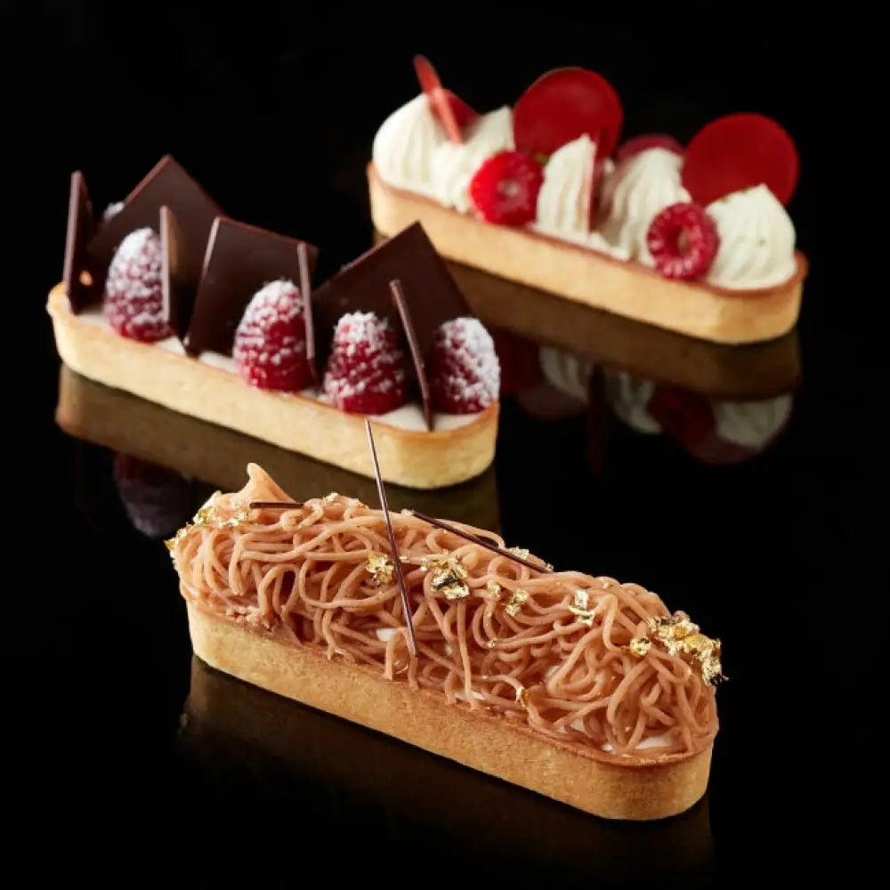 14 IMPRONTE ECLAIR 126X32/123X30 H 15 MM - PIASTRA PER COOKMATIC 380X330 MM - PIASTRA38 - PAVONI ITALIA - PIASTRE