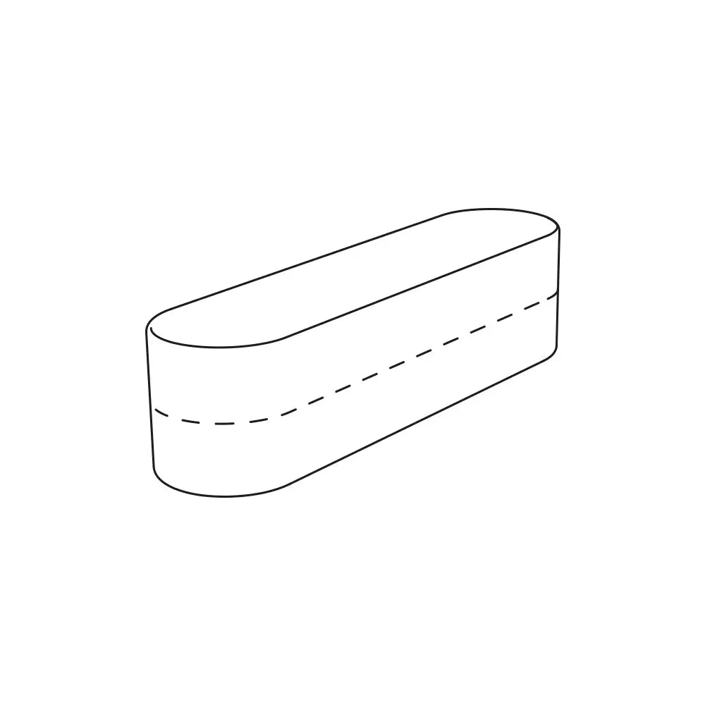 14 IMPRONTE ECLAIRE STONDATO 120X30 MM H 30 MM - PIASTRA PER COOKMATIC 380X330 MM - PIASTRACHOUX04 - PAVONI ITALIA