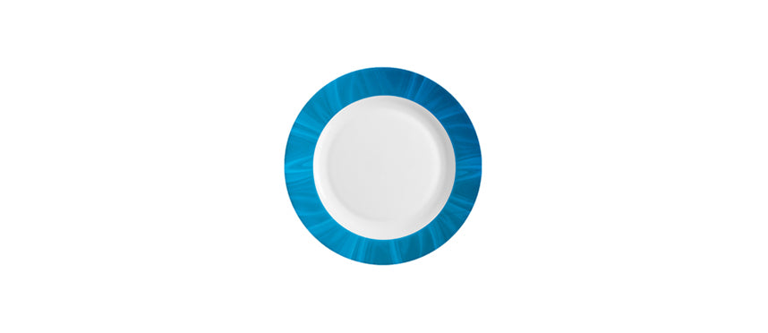 CAREWARE NATURA BLU PIATTO FRUTTA  19,5 F6K4 - 140737 - MORINI