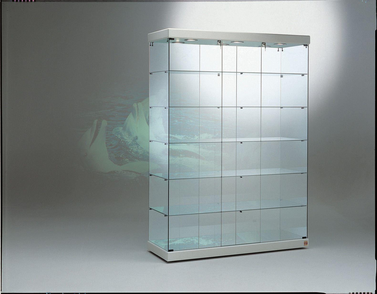 VETRINA BLACK&WHITE 143X53X200 CM - 140/S - ITALVETRINE