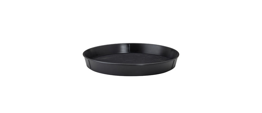 VASSOIO TONDO ANTISCIVOLO NERO CM35 H4,5 - 141016 - MORINI