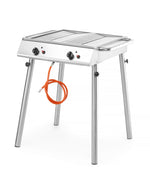 XANTOS GRIGLIA A GAS , HENDI, 9,5KW, 770X710X(H)870MM - 148624