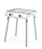XANTOS GRIGLIA A GAS , HENDI, 9,5KW, 770X710X(H)870MM - 148624
