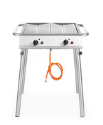 XANTOS GRIGLIA A GAS , HENDI, 9,5KW, 770X710X(H)870MM - 148624