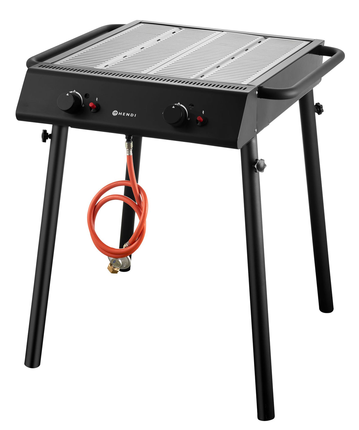 XANTOS BLACK GRIGLIA A GAS , HENDI, NERO, 9,5KW, 770X710X(H)870MM - 148631