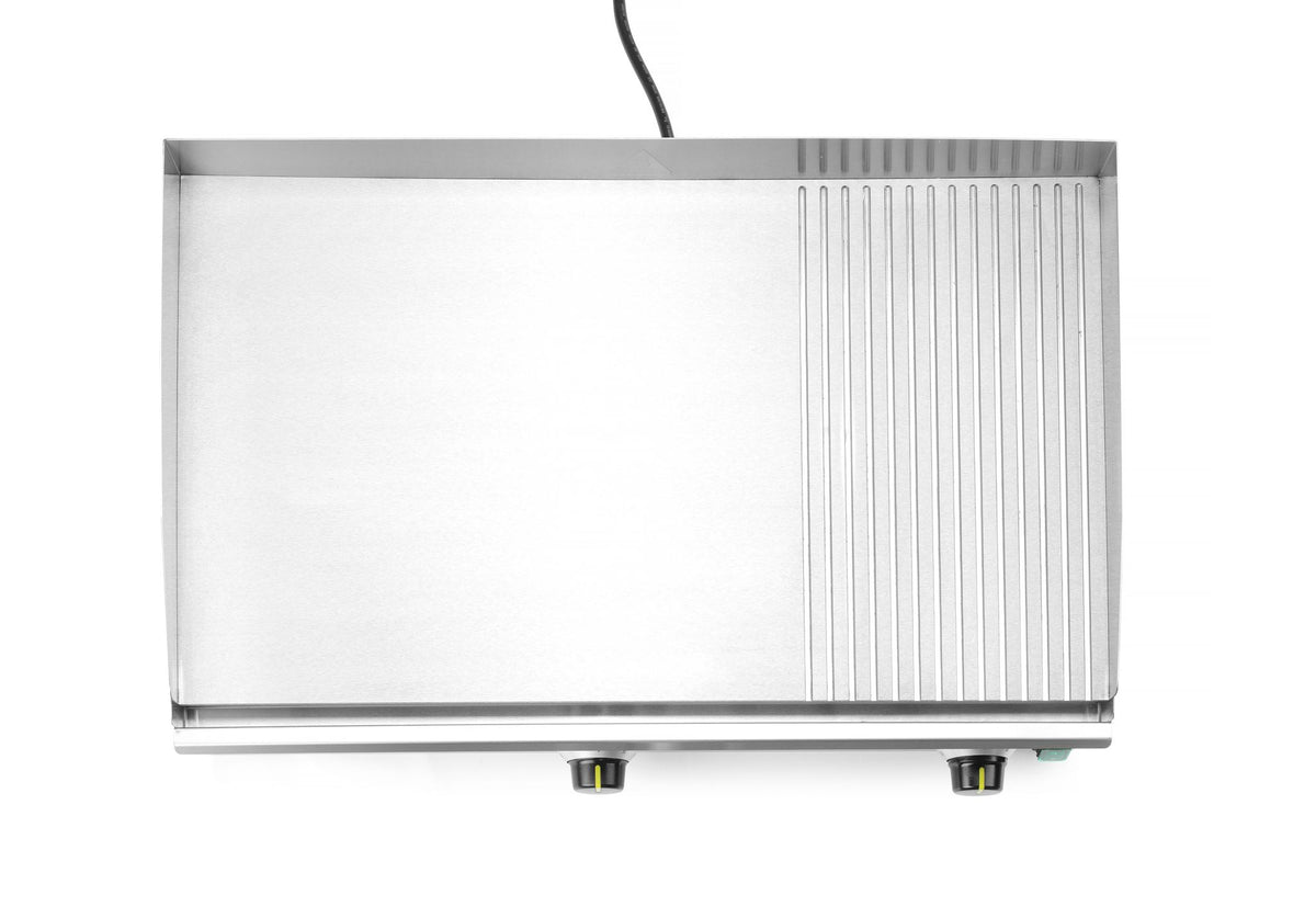 FRY TOP 1/3 RIGATA, HENDI, KITCHEN LINE, 220-240V/3500W, 697X474X(H)241MM - 154960