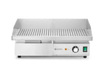 FRY TOP RIGATA, HENDI, BUDGET LINE, 220-240V/3000W, 550X430X(H)240MM - 154984