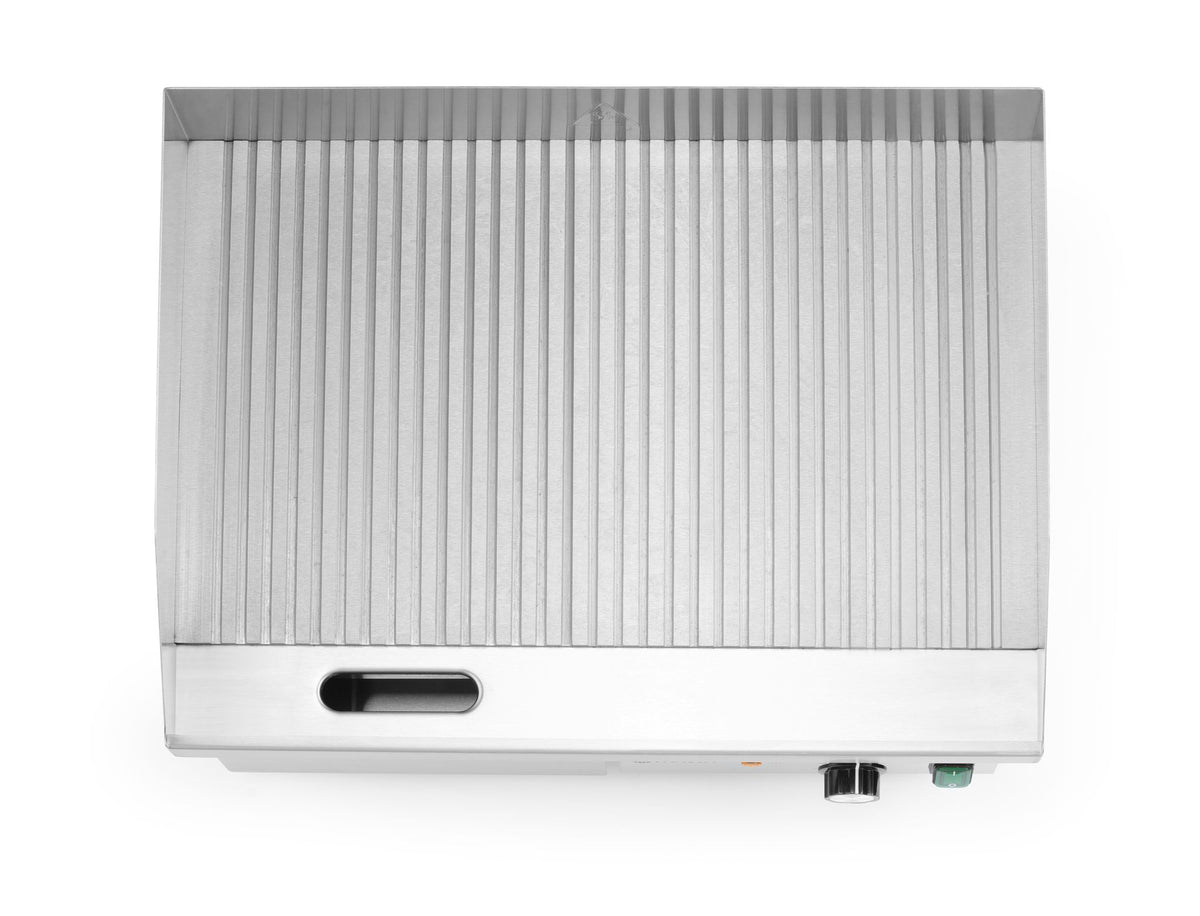 FRY TOP RIGATA, HENDI, BUDGET LINE, 220-240V/3000W, 550X430X(H)240MM - 154984