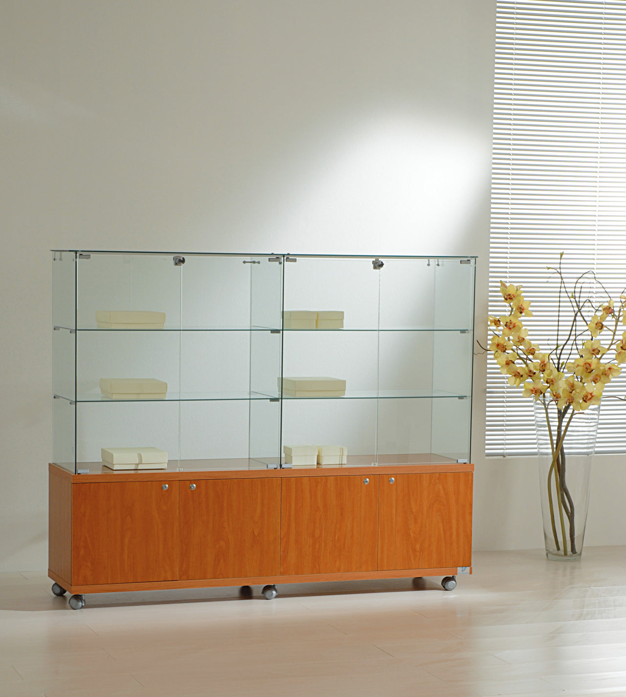 LAMINATO LIGHT 157X40X130 CM - 16/14M - ITALVETRINE