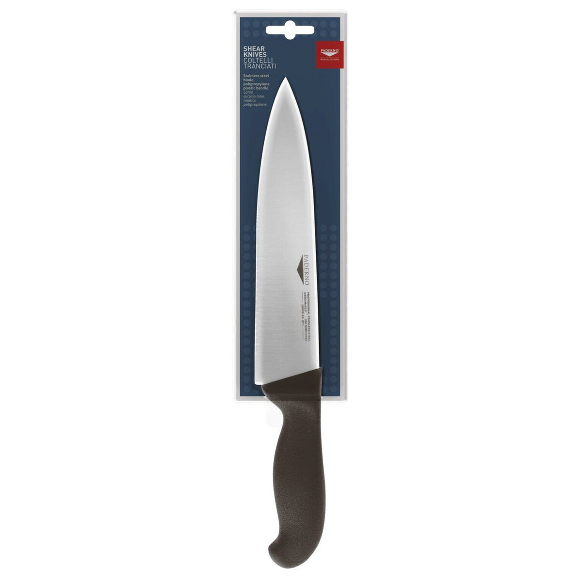 COLTELLO CUCINA - SERIE 18000 COLTELLERIA TRANCIATA - PADERNO