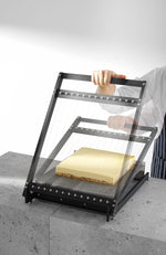 CHITARRA DI PASTICCERIA SINGOLA, HENDI, NERO, 636X441X(H)109MM - 195789