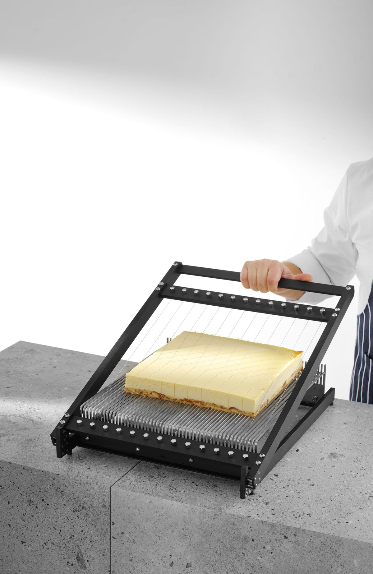 CHITARRA DI PASTICCERIA SINGOLA, HENDI, NERO, 636X441X(H)109MM - 195789