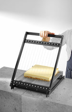 CHITARRA DI PASTICCERIA SINGOLA, HENDI, NERO, 636X441X(H)109MM - 195789