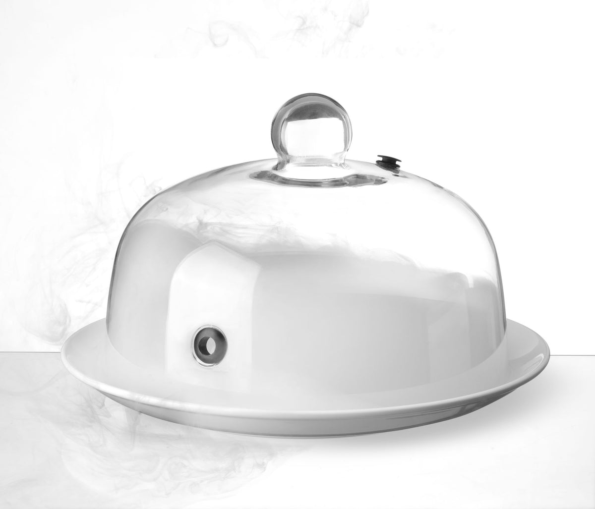 CUPOLA IN VETRO CON SFIATO, HENDI, CAMPANA PER PIATTI, Ø260X(H)175MM - 199664