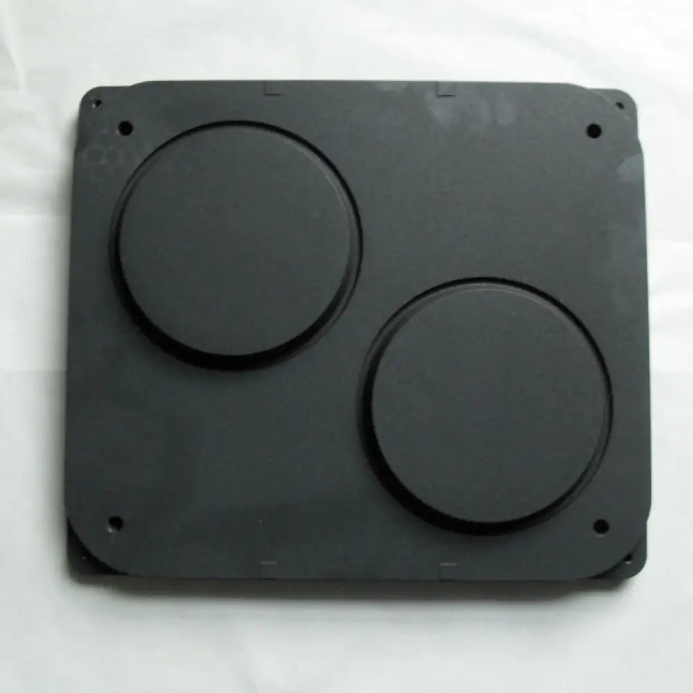 2 IMPRONTE TONDE Ø 160/146 H 22 MM - PIASTRA PER COOKMATIC 380X330 MM - PIASTRA-Z - PAVONI ITALIA - PIASTRE E STAMPI