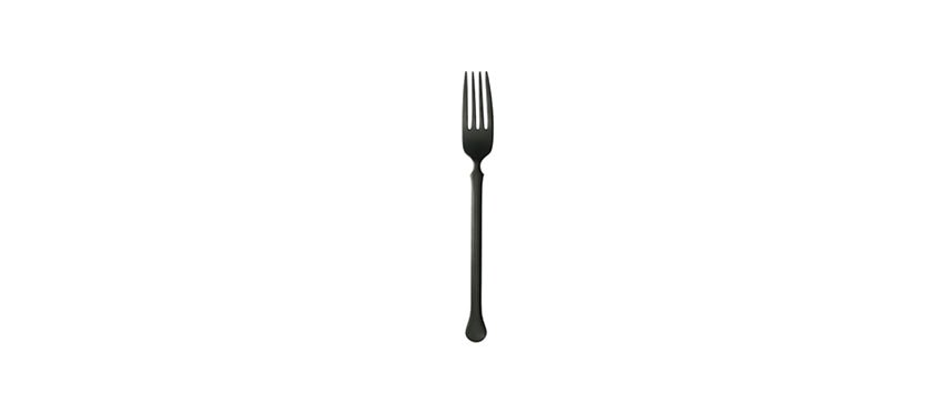 KIEV PVD NERO INVECCH.FORCHETTA FRUTTA INOX 18/10 - 200045 - MORINI