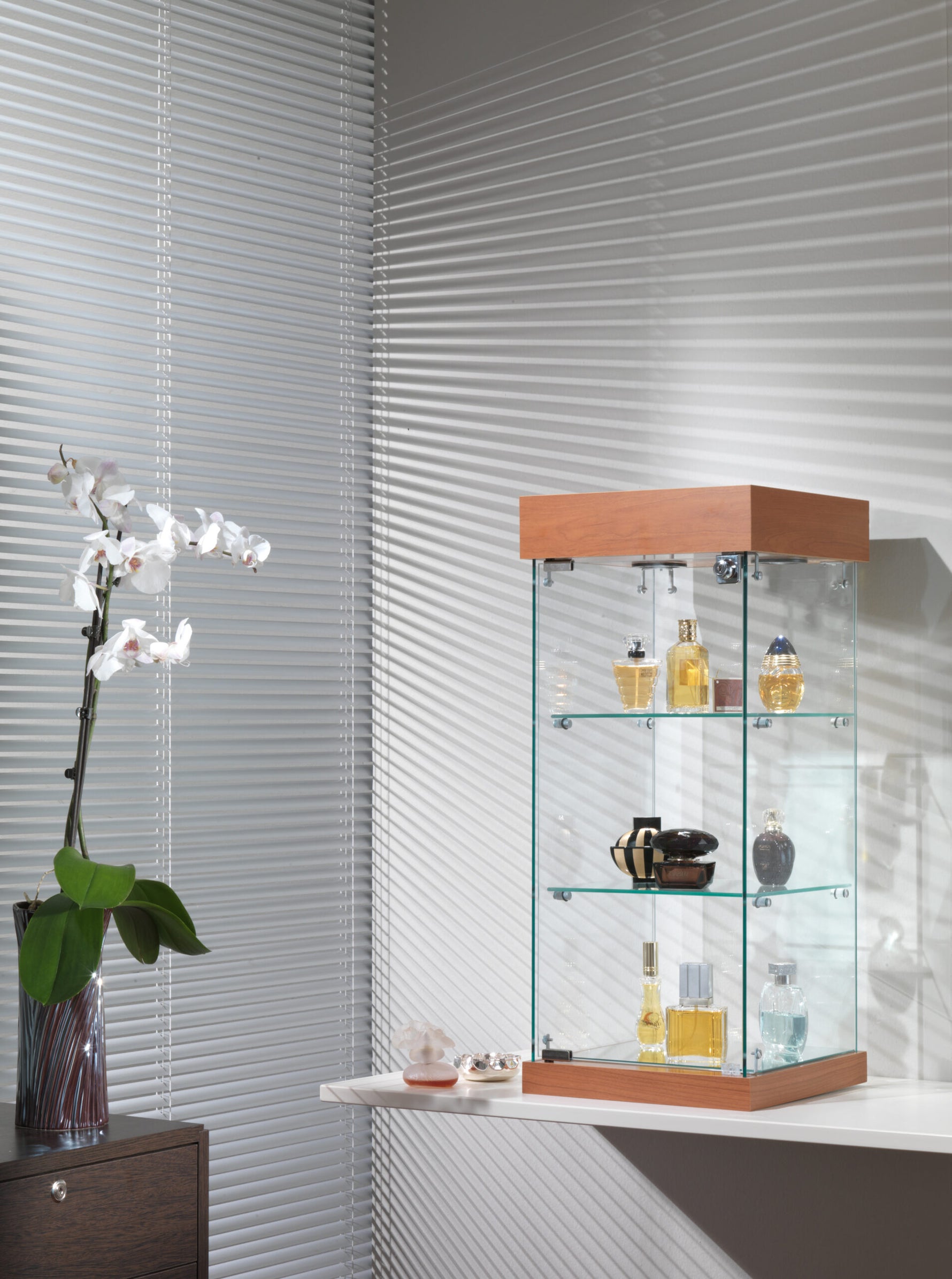 VETRINE DA BANCO LAMINATO 31X31X74 CM - 201/Q - ITALVETRINE