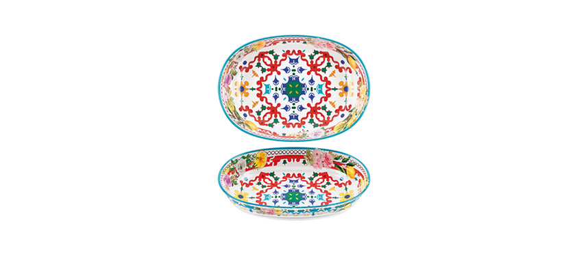 GUZ.FLOWER&LEMON COPPA OVALE MEL.32,5X23 H7 - 201113 - MORINI