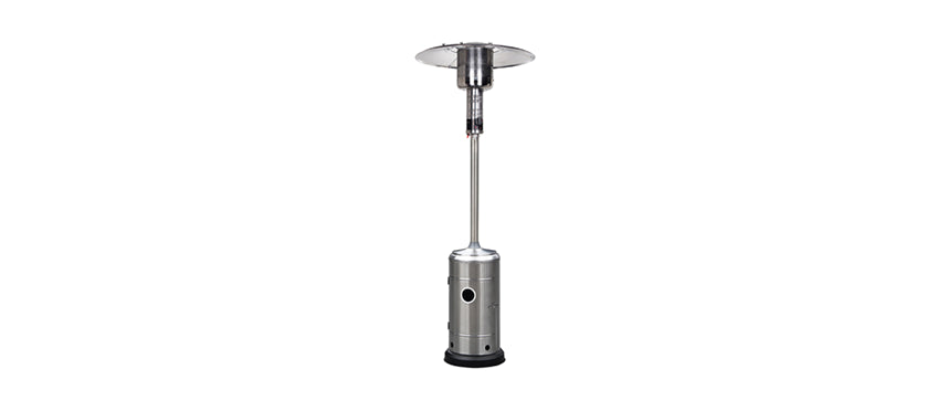 PATIO INOX STUFA A GAS C/RUOTE CM82 H225 - 201144 - MORINI