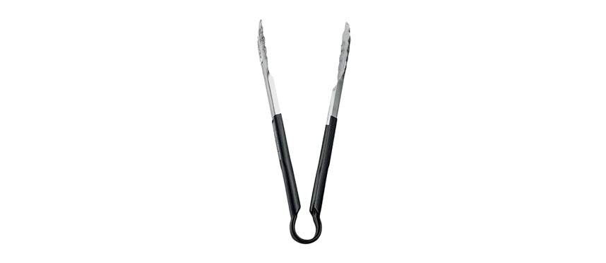 PINZA INOX PER GRILL MANICO NERO CM40 - 201349 - MORINI