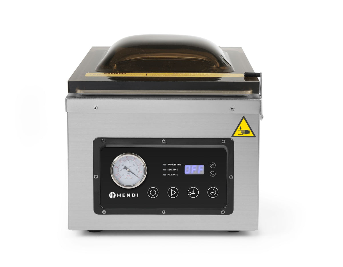 MACCHINA SOTTOVUOTO A CAMPANA PROFI LINE 300, HENDI, PROFI LINE, BARRA SALDANTE DA 300MM, 230V/950W, - 201435
