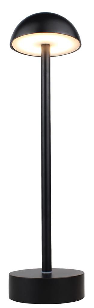 LAMPADA LED CORDLESS 36 CM LARIO SLIM NERO HA122 HORECATECH - 20160048 - MEDRI